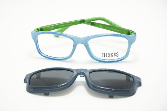 FLEXIKIDS Rectangular Eyeglasses with Clip on