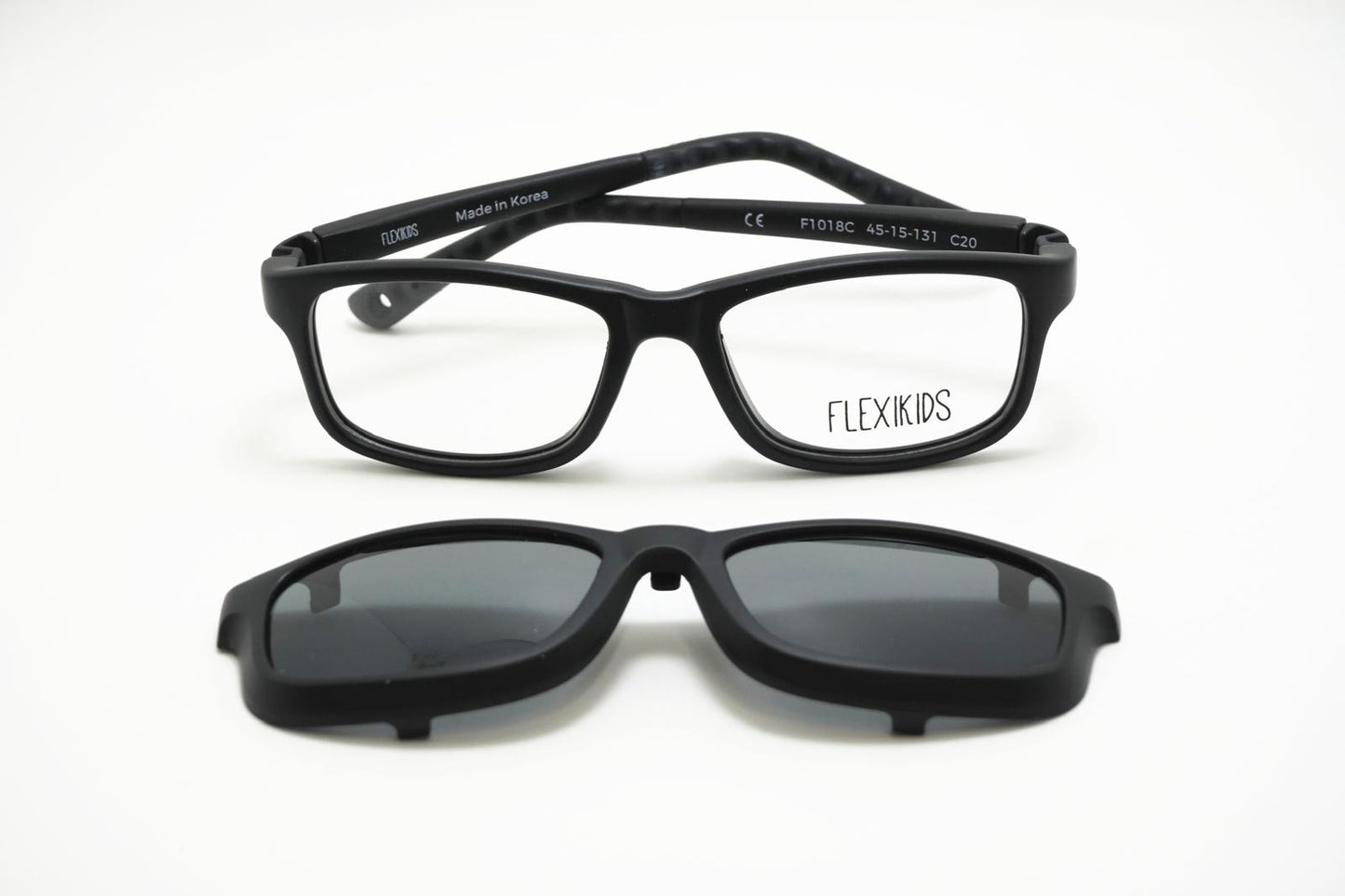 FLEXIKIDS Rectangular Eyeglasses with Clip on