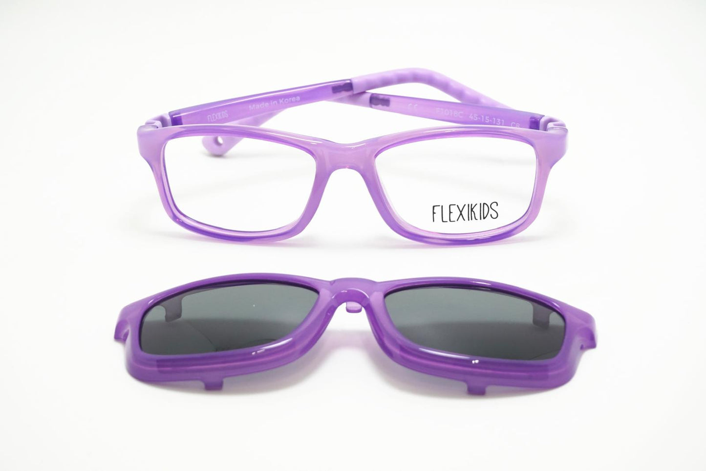 FLEXIKIDS Rectangular Eyeglasses with Clip on
